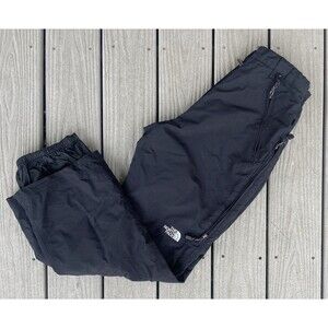 The North Face HyVent Ski Snow Pants Womens M Black Waterproof Insulated